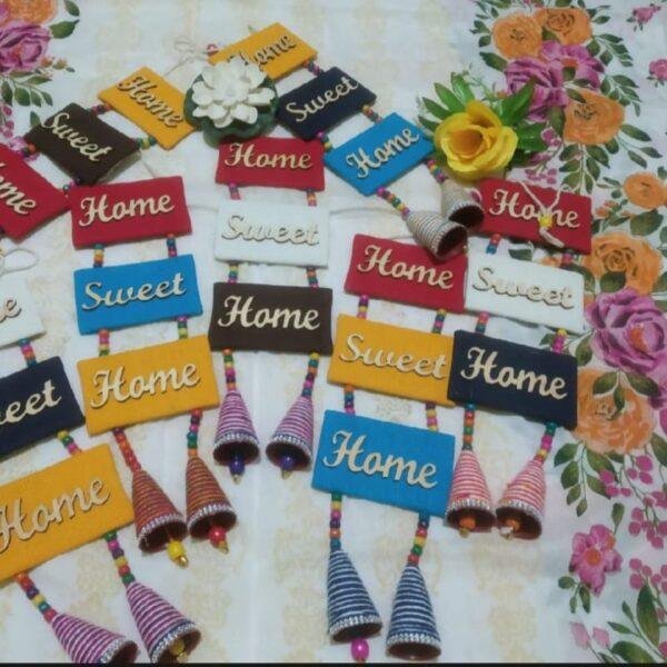 Handicraft Wall hanging "home sweet home" - Image 4