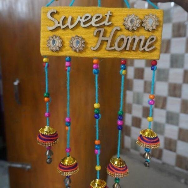 Wall hanging - handicraft  "home sweet home - Image 4